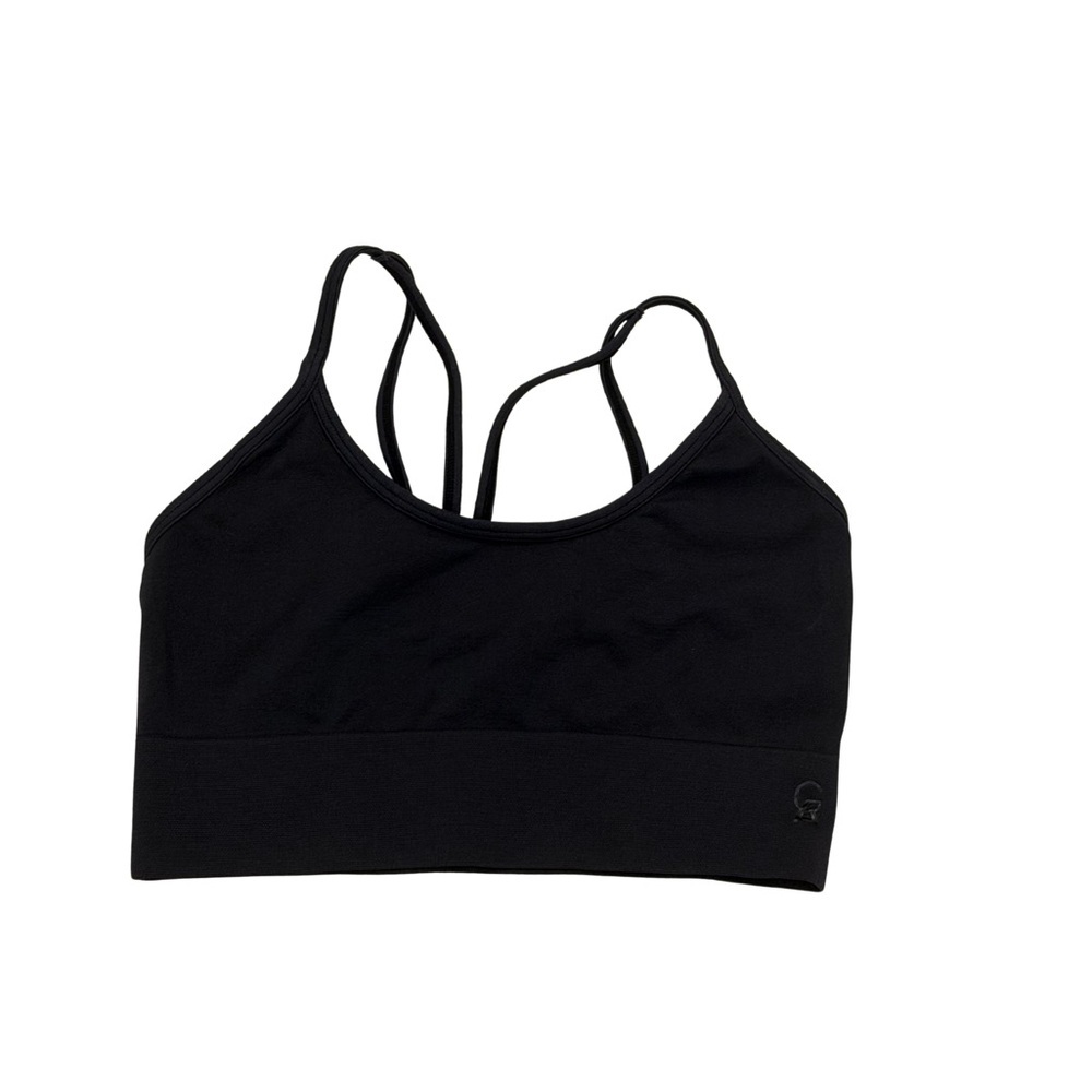 Good American Black Sports Bra